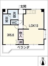 グランベール  ｜ 愛知県名古屋市守山区瀬古東3丁目（賃貸マンション1LDK・3階・42.70㎡） その2