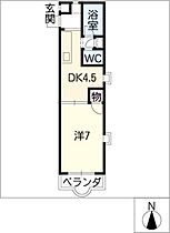 レジデンスゆたか  ｜ 愛知県名古屋市守山区大森2丁目（賃貸マンション1DK・2階・29.00㎡） その2