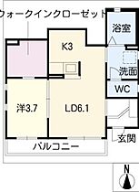 ベルドミール八剣  ｜ 愛知県名古屋市守山区八剣2丁目（賃貸アパート1LDK・1階・35.53㎡） その2