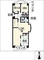 プロファイブ大森  ｜ 愛知県名古屋市守山区大森1丁目（賃貸マンション3LDK・2階・79.40㎡） その2