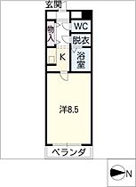 アーバンスペース駒  ｜ 愛知県名古屋市守山区喜多山2丁目（賃貸マンション1K・4階・26.97㎡） その2