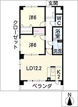 ヒルズ宮根  ｜ 愛知県名古屋市千種区宮根台2丁目（賃貸マンション2LDK・3階・60.00㎡） その2