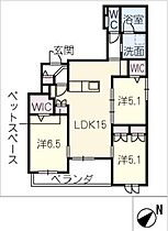 ENSOLEILLE MOTOYAMA  ｜ 愛知県名古屋市千種区稲舟通1丁目（賃貸マンション3LDK・2階・75.38㎡） その2