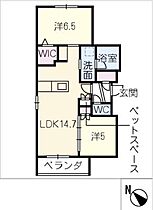 ENSOLEILLE MOTOYAMA  ｜ 愛知県名古屋市千種区稲舟通1丁目（賃貸マンション2LDK・3階・61.12㎡） その2