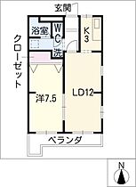 グレイス本山  ｜ 愛知県名古屋市千種区鹿子町7丁目（賃貸マンション1LDK・2階・52.80㎡） その2