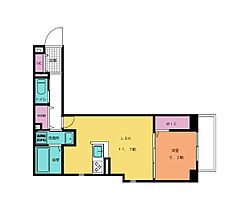 ラシーネ自由ヶ丘 302号室 ｜ 愛知県名古屋市千種区自由ケ丘2丁目10-28（賃貸マンション1LDK・3階・45.38㎡） その2