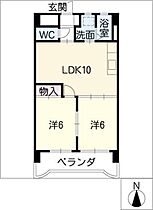 パークハイツ今池  ｜ 愛知県名古屋市千種区今池3丁目（賃貸マンション2LDK・7階・48.60㎡） その2