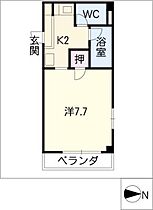 シャルマン千種  ｜ 愛知県名古屋市千種区今池3丁目（賃貸マンション1K・1階・22.87㎡） その2