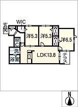 シャトー本郷　東館  ｜ 愛知県名古屋市名東区藤森2丁目（賃貸マンション3LDK・1階・72.34㎡） その2