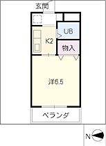 ネストＦ1  ｜ 愛知県名古屋市名東区藤見が丘（賃貸マンション1K・1階・20.00㎡） その2