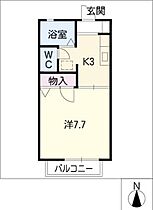 ＣｏｚｙＣｏｕｒｔ池端  ｜ 愛知県名古屋市昭和区池端町2丁目（賃貸アパート1K・2階・24.71㎡） その2