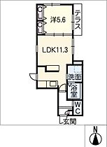 グランオマージュ  ｜ 愛知県名古屋市昭和区北山町1丁目（賃貸マンション1LDK・1階・43.72㎡） その2