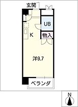 ラフィネ広路  ｜ 愛知県名古屋市昭和区広路本町4丁目（賃貸マンション1R・6階・26.87㎡） その2