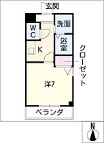 カーサ・ラ・フォンテ  ｜ 愛知県名古屋市昭和区曙町1丁目（賃貸マンション1K・2階・24.05㎡） その2