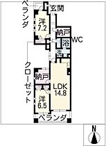 グレイスコート桜山  ｜ 愛知県名古屋市昭和区丸屋町6丁目（賃貸マンション2LDK・5階・84.36㎡） その2