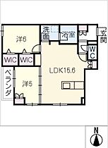 リヴェール吹上  ｜ 愛知県名古屋市昭和区車田町1丁目（賃貸マンション2LDK・3階・65.22㎡） その2