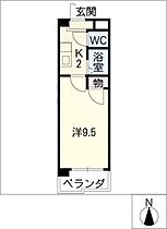 ＶＥＧＡ荒畑  ｜ 愛知県名古屋市昭和区御器所3丁目（賃貸マンション1K・1階・24.92㎡） その2