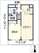 エアフォルク  ｜ 愛知県名古屋市昭和区北山町1丁目（賃貸マンション1LDK・3階・44.09㎡） その2