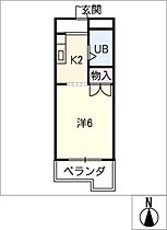 シムラ・アーバンハイツ  ｜ 愛知県名古屋市昭和区石仏町1丁目（賃貸マンション1K・3階・18.36㎡） その2