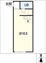 木村ハイツ  ｜ 愛知県名古屋市昭和区八事富士見（賃貸マンション1R・3階・24.00㎡） その2