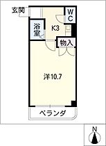 セ・モア元八事  ｜ 愛知県名古屋市天白区元八事1丁目（賃貸マンション1K・3階・28.10㎡） その2