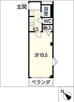 アベレージ96  ｜ 愛知県名古屋市天白区元八事5丁目（賃貸マンション1K・2階・28.65㎡） その2