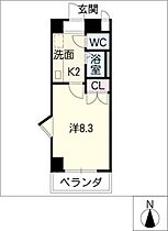 ＳＴプラザ八事  ｜ 愛知県名古屋市昭和区山手通5丁目（賃貸マンション1K・5階・24.89㎡） その2