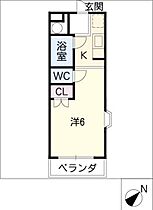 ヴィラマルミ  ｜ 愛知県名古屋市昭和区山里町（賃貸マンション1R・2階・20.00㎡） その2