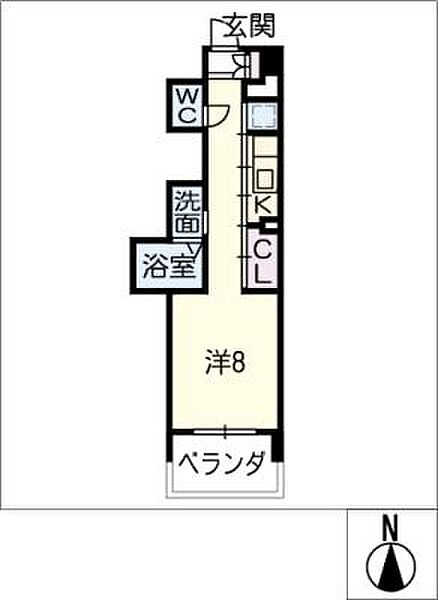 パークアベニュー ｜愛知県名古屋市瑞穂区彌富通4丁目(賃貸マンション1R・2階・29.87㎡)の写真 その2