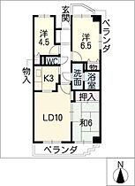 名古屋ＮＳハイツ  ｜ 愛知県名古屋市南区大堀町（賃貸マンション3LDK・4階・66.00㎡） その2