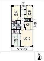 名古屋ＮＳハイツ  ｜ 愛知県名古屋市南区大堀町（賃貸マンション3LDK・3階・66.00㎡） その2