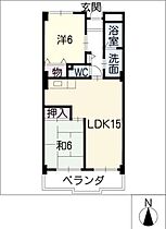 グレース芝  ｜ 愛知県名古屋市南区芝町（賃貸マンション2LDK・5階・61.32㎡） その2