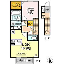 セリシールF 202 ｜ 愛知県名古屋市南区霞町80-2（賃貸アパート1LDK・2階・46.95㎡） その2