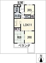 シャンボール近藤II  ｜ 愛知県名古屋市瑞穂区本願寺町1丁目（賃貸マンション3LDK・4階・65.25㎡） その2