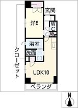 桜山ＦＯＲＴ  ｜ 愛知県名古屋市瑞穂区駒場町2丁目（賃貸マンション1LDK・3階・38.24㎡） その2