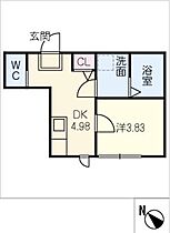 シェラトン桜  ｜ 愛知県名古屋市南区呼続4丁目（賃貸アパート1DK・2階・21.12㎡） その2