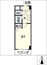 アネックス宝田  ｜ 愛知県名古屋市瑞穂区宝田町3丁目（賃貸マンション1K・4階・21.28㎡） その2