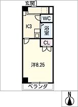 グローバルハイツ原  ｜ 愛知県名古屋市天白区原2丁目（賃貸マンション1K・3階・24.00㎡） その2