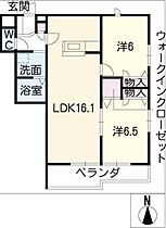 セイント原  ｜ 愛知県名古屋市天白区原5丁目（賃貸マンション2LDK・3階・64.16㎡） その2