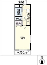 グランドゥールYAMADA 101 ｜ 愛知県日進市赤池5丁目1214番地（賃貸マンション1K・1階・26.68㎡） その2