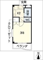 ハーヴェスト中平  ｜ 愛知県名古屋市天白区中平2丁目（賃貸マンション1K・3階・23.63㎡） その2