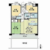 ライオンズマンション原第3 0102 ｜ 愛知県名古屋市天白区原4丁目1002番地（賃貸マンション3LDK・1階・70.76㎡） その2