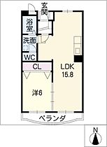 ロイヤル磯谷  ｜ 愛知県名古屋市天白区植田3丁目（賃貸マンション1LDK・3階・51.60㎡） その2