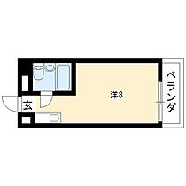 ビラ三秀植田(ZEROセレブ必須) 105 ｜ 愛知県名古屋市天白区一本松1丁目1209（賃貸マンション1R・1階・20.23㎡） その2