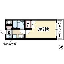 カロン土原 203 ｜ 愛知県名古屋市天白区土原1丁目184-2（賃貸マンション1K・2階・18.00㎡） その2