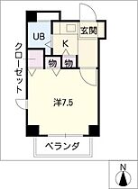 ラメール植田  ｜ 愛知県名古屋市天白区植田南2丁目（賃貸マンション1K・6階・22.50㎡） その2