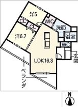 Ｐｅｒｓｅｖｅｒａｎｃｅ  ｜ 愛知県名古屋市天白区元植田1丁目（賃貸マンション2LDK・3階・64.53㎡） その2