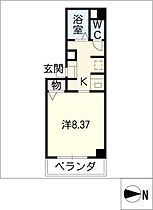 カーサ栄町  ｜ 岐阜県岐阜市加納栄町通2丁目（賃貸マンション1K・3階・26.40㎡） その2