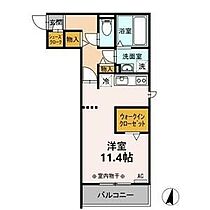 ワイズコート松鴻 203 ｜ 岐阜県岐阜市松鴻町2丁目9番8（賃貸アパート1R・2階・36.91㎡） その2