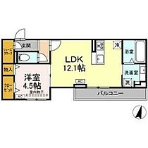 D-ROOM徹明通 302 ｜ 岐阜県岐阜市徹明通8丁目1番1、1番2(地番)（賃貸アパート1LDK・3階・43.63㎡） その1